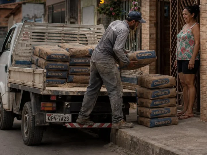 Entrega de material básico de obra em Recife